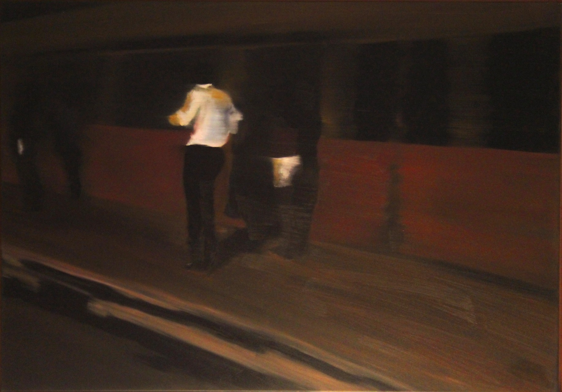 Couple, 2014, oil on canvas, 70 x 100 cm